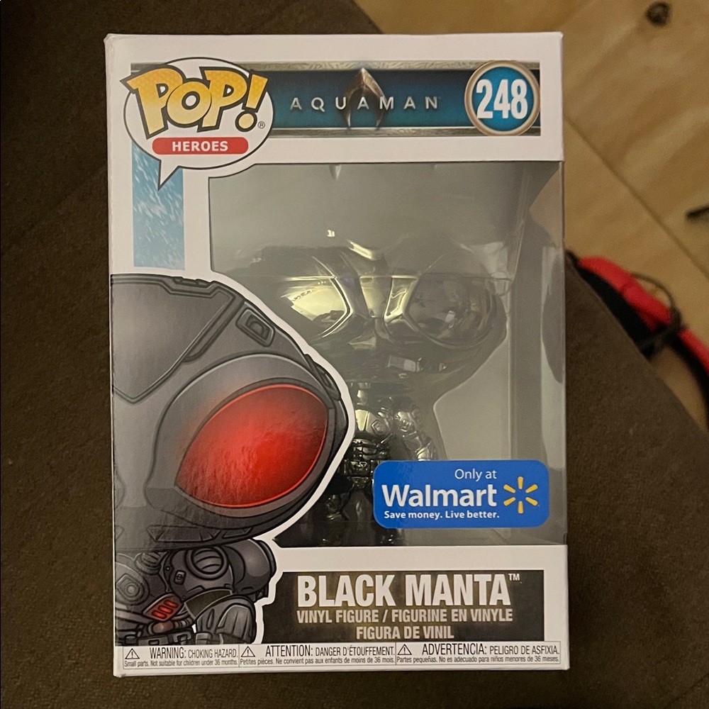 Funko Pop Heroes Black Manta Figure